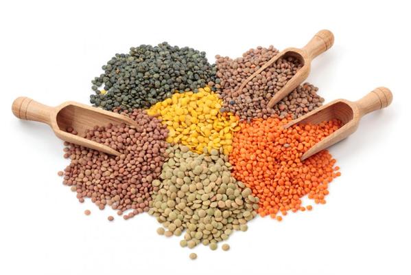 group-of-lentils-isolated-on-white-background