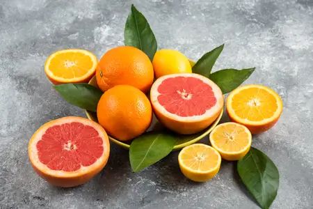 citrus fruits loaded with vitamin c