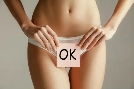 interpretation-vaginal-health-ok-with-sign-card