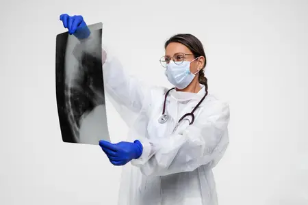 female-doctor-examining-the-x-ray-of-a-pneumonia-patient